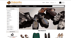 Desktop Screenshot of findyourdiva.co.uk